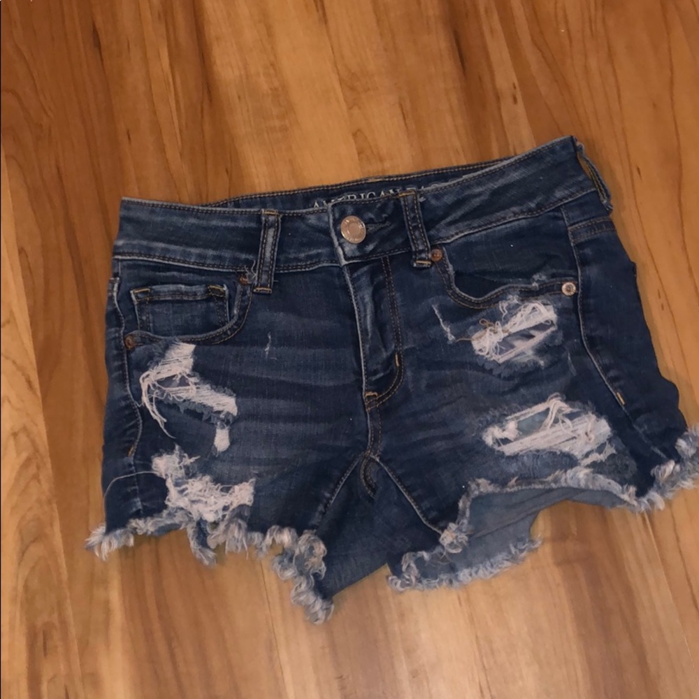 American Eagle Super Stretch Denim Shorts